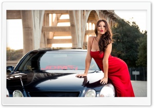 Girl and Car Ultra HD Wallpaper for 4K UHD Widescreen desktop, tablet & smartphone
