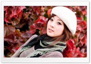 Girl, Autumn Day Ultra HD Wallpaper for 4K UHD Widescreen desktop, tablet & smartphone
