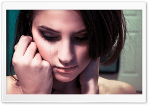 Girl Crying Ultra HD Wallpaper for 4K UHD Widescreen desktop, tablet & smartphone