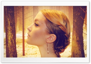 Girl, Forest Ultra HD Wallpaper for 4K UHD Widescreen desktop, tablet & smartphone