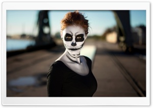 Girl Halloween Ultra HD Wallpaper for 4K UHD Widescreen desktop, tablet & smartphone