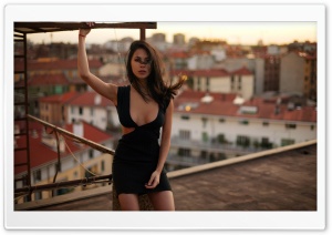 Girl In A Sexy Dress Ultra HD Wallpaper for 4K UHD Widescreen desktop, tablet & smartphone