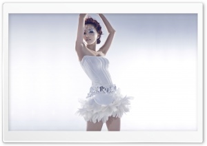 Girl In White Dress Ultra HD Wallpaper for 4K UHD Widescreen desktop, tablet & smartphone