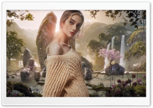 Girl In Wonderland Ultra HD Wallpaper for 4K UHD Widescreen desktop, tablet & smartphone
