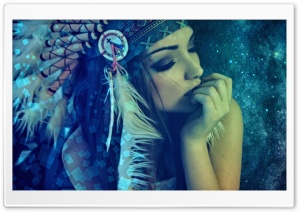 girl Injun Ultra HD Wallpaper for 4K UHD Widescreen desktop, tablet & smartphone