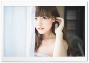 Girl near Window Ultra HD Wallpaper for 4K UHD Widescreen desktop, tablet & smartphone