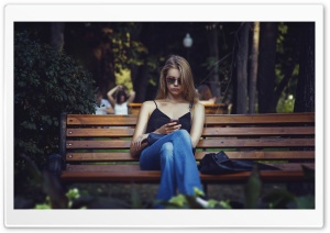 Girl, Park Ultra HD Wallpaper for 4K UHD Widescreen desktop, tablet & smartphone