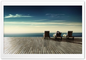 Girl Relaxing Ultra HD Wallpaper for 4K UHD Widescreen desktop, tablet & smartphone