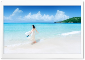 Girl Summer Ultra HD Wallpaper for 4K UHD Widescreen desktop, tablet & smartphone