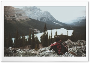Girl, Travel, Mountains, Adventure Ultra HD Wallpaper for 4K UHD Widescreen desktop, tablet & smartphone