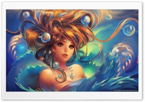 Girl Under Water Ultra HD Wallpaper for 4K UHD Widescreen desktop, tablet & smartphone