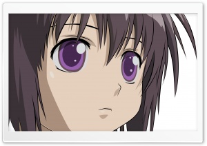 Girl With Purple Eyes Anime Ultra HD Wallpaper for 4K UHD Widescreen desktop, tablet & smartphone