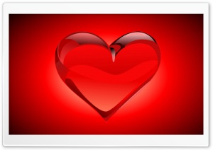 Glass Heart Ultra HD Wallpaper for 4K UHD Widescreen desktop, tablet & smartphone