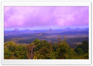 Glass House Mountain Queensland Australia Ultra HD Wallpaper for 4K UHD Widescreen desktop, tablet & smartphone