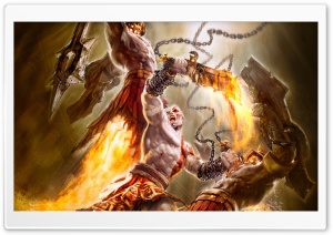 God Of War Game Battle Ultra HD Wallpaper for 4K UHD Widescreen desktop, tablet & smartphone