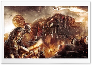 God Of War III Ultra HD Wallpaper for 4K UHD Widescreen desktop, tablet & smartphone