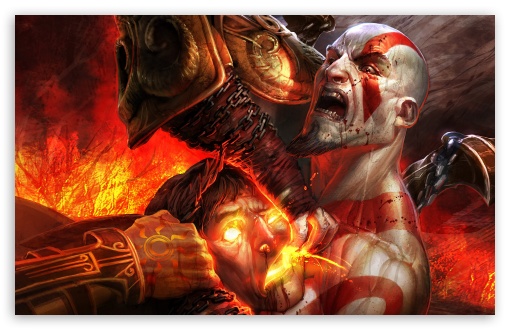 god of war 2 wallpaper