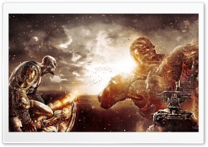 God Of War Kratos Ultra HD Wallpaper for 4K UHD Widescreen desktop, tablet & smartphone