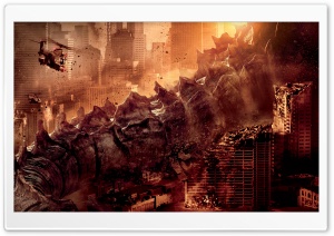 Godzilla 2014 Tail Ultra HD Wallpaper for 4K UHD Widescreen desktop, tablet & smartphone