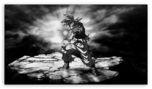 Goku Black And White Ultra HD Desktop Background Wallpaper for 4K UHD TV
