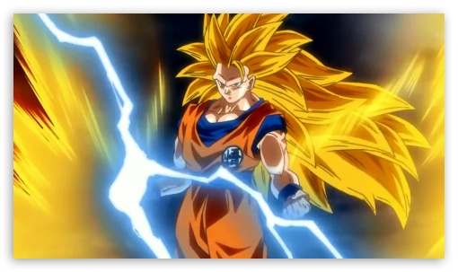 Goku Super Saiyan 3 Ultra HD Desktop Background Wallpaper for : Tablet