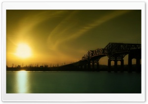 Gold Sunset Sky 14 Ultra HD Wallpaper for 4K UHD Widescreen desktop, tablet & smartphone