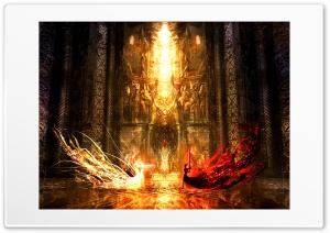 Good and Evil Fantasy Ultra HD Wallpaper for 4K UHD Widescreen desktop, tablet & smartphone