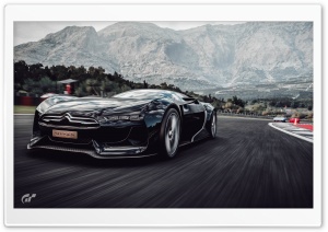 Gran Turismo game Citroen Race Car Ultra HD Wallpaper for 4K UHD Widescreen desktop, tablet & smartphone