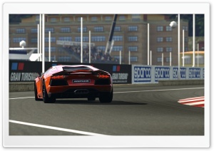 Gran Turismo Lamborghini Aventador Ultra HD Wallpaper for 4K UHD Widescreen desktop, tablet & smartphone