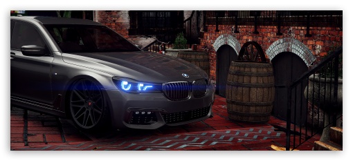 Grand Theft Auto 5 BMW m760i UltraHD Wallpaper for UltraWide 21:9 ;
