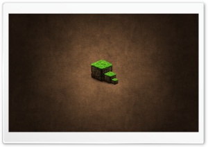 Grass Cubes Ultra HD Wallpaper for 4K UHD Widescreen desktop, tablet & smartphone