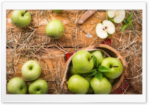 Green Apples Ultra HD Wallpaper for 4K UHD Widescreen desktop, tablet & smartphone