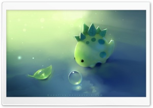 Green Dino Ultra HD Wallpaper for 4K UHD Widescreen desktop, tablet & smartphone