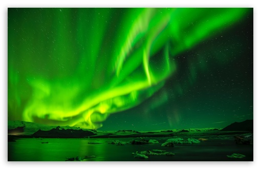 Green Northern Lights, Night Sky Ultra HD Desktop Background Wallpaper for  4K UHD TV : Widescreen & UltraWide Desktop & Laptop : Tablet : Smartphone