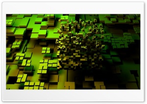 Green Puzzles Ultra HD Wallpaper for 4K UHD Widescreen desktop, tablet & smartphone