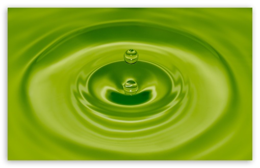 Wallpaper Water Green
