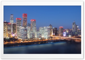 Guomao, Beijing, China Ultra HD Wallpaper for 4K UHD Widescreen desktop, tablet & smartphone