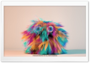 Hairy Guy in Colors Ultra HD Wallpaper for 4K UHD Widescreen desktop, tablet & smartphone