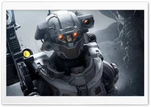 Halo 5 Guardians Linda 2015 Video Game Background Ultra HD Wallpaper for 4K UHD Widescreen desktop, tablet & smartphone