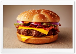 Hamburger Ultra HD Wallpaper for 4K UHD Widescreen desktop, tablet & smartphone