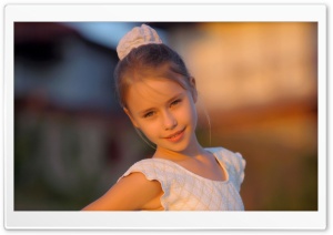 Hanna Portrait at Sunset Ultra HD Wallpaper for 4K UHD Widescreen desktop, tablet & smartphone