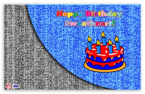 Happy Birthday 005 Ultra HD Desktop Background Wallpaper for