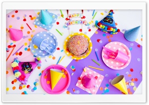 Happy Birthday Ultra HD Wallpaper for 4K UHD Widescreen desktop, tablet & smartphone