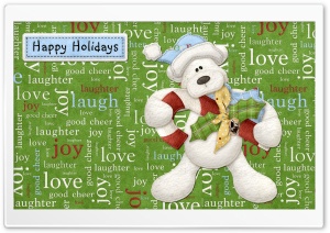 Happy Holidays Everyone Ultra HD Wallpaper for 4K UHD Widescreen desktop, tablet & smartphone