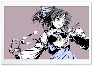 Happy Manga Girl Ultra HD Wallpaper for 4K UHD Widescreen desktop, tablet & smartphone