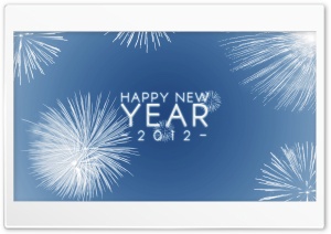 Happy New Year - 2012 Ultra HD Wallpaper for 4K UHD Widescreen desktop, tablet & smartphone