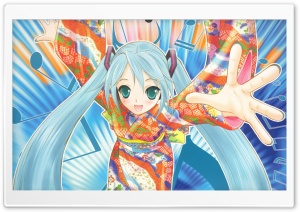 Hatsune Miku Ultra HD Wallpaper for 4K UHD Widescreen desktop, tablet & smartphone