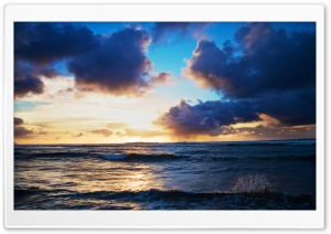 Hawaii Sunset Ultra HD Wallpaper for 4K UHD Widescreen desktop, tablet & smartphone