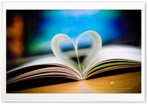 Heart Book Ultra HD Wallpaper for 4K UHD Widescreen desktop, tablet & smartphone