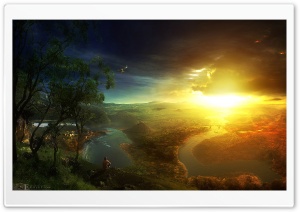 Heaven Vs Hell Ultra HD Wallpaper for 4K UHD Widescreen desktop, tablet & smartphone
